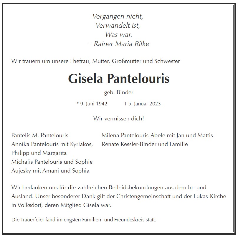 pantelouris gisela kideia